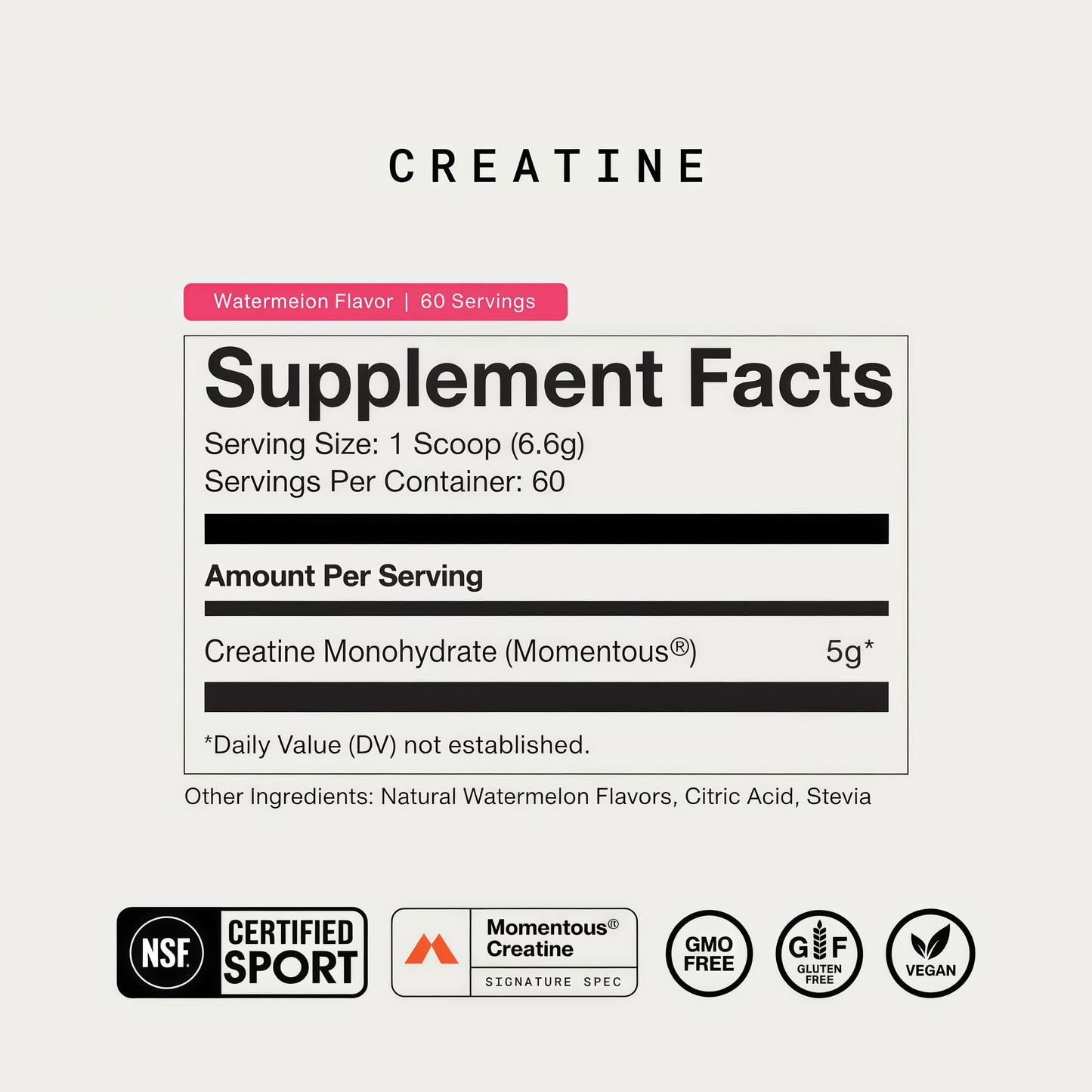 Creatine - 90/60 Servings