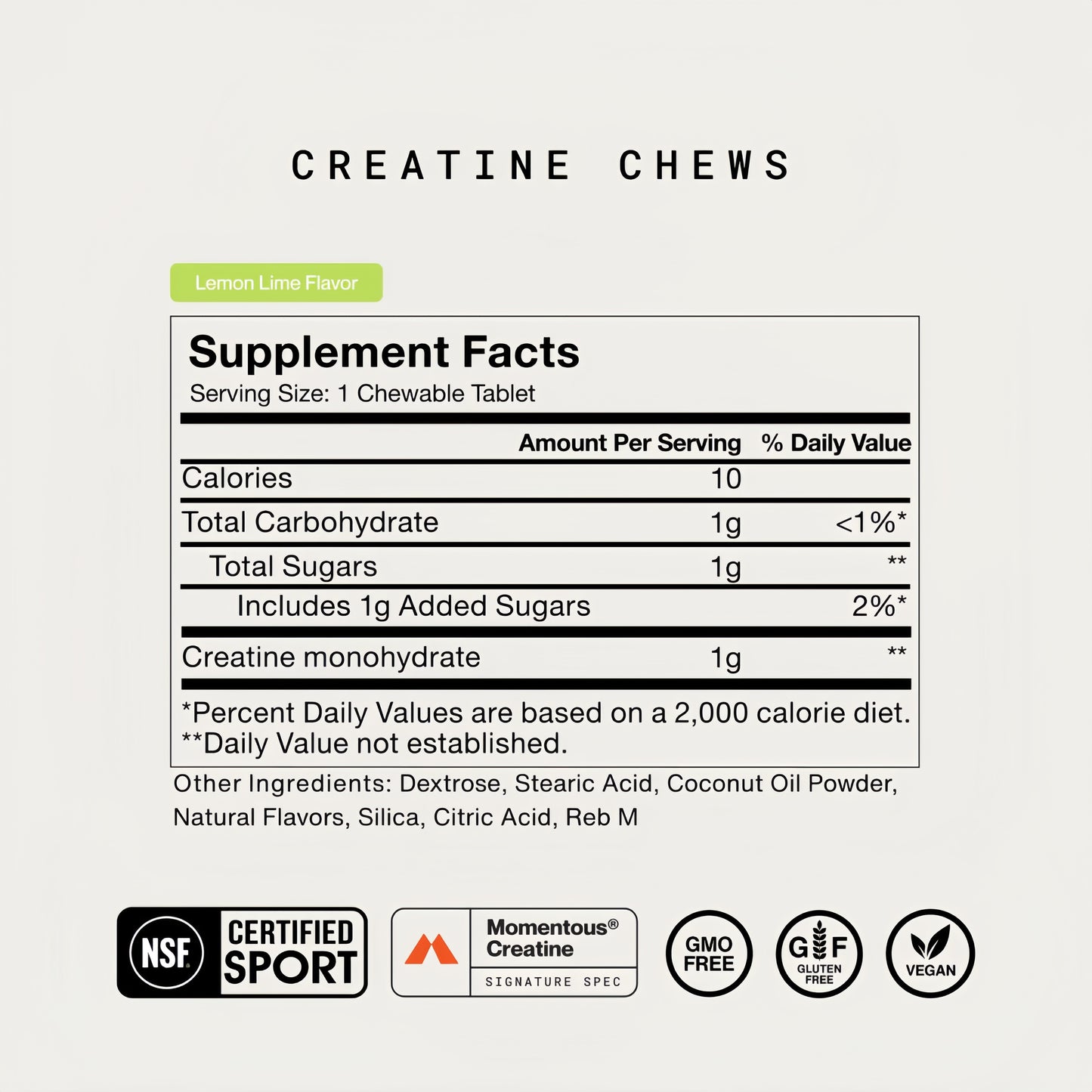 Creatine Chews 150-Count