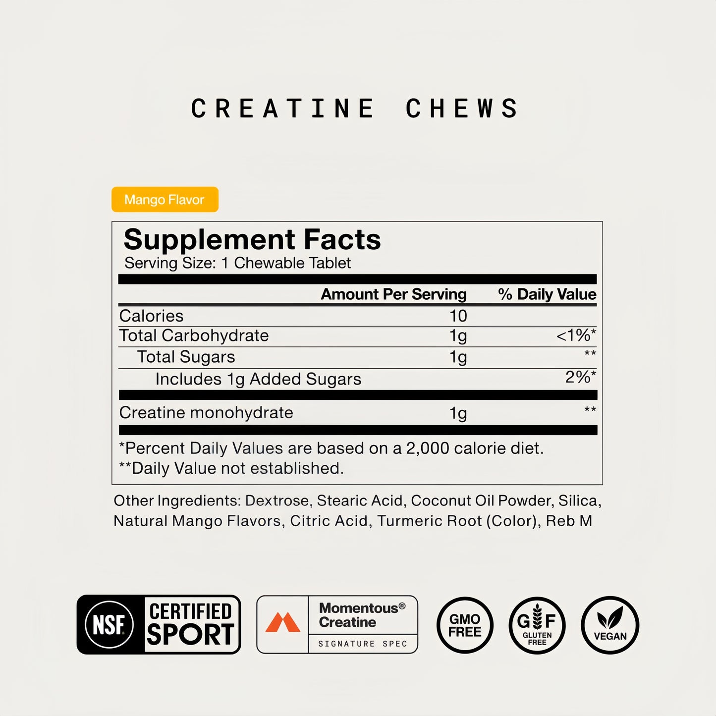 Creatine Chews 150-Count