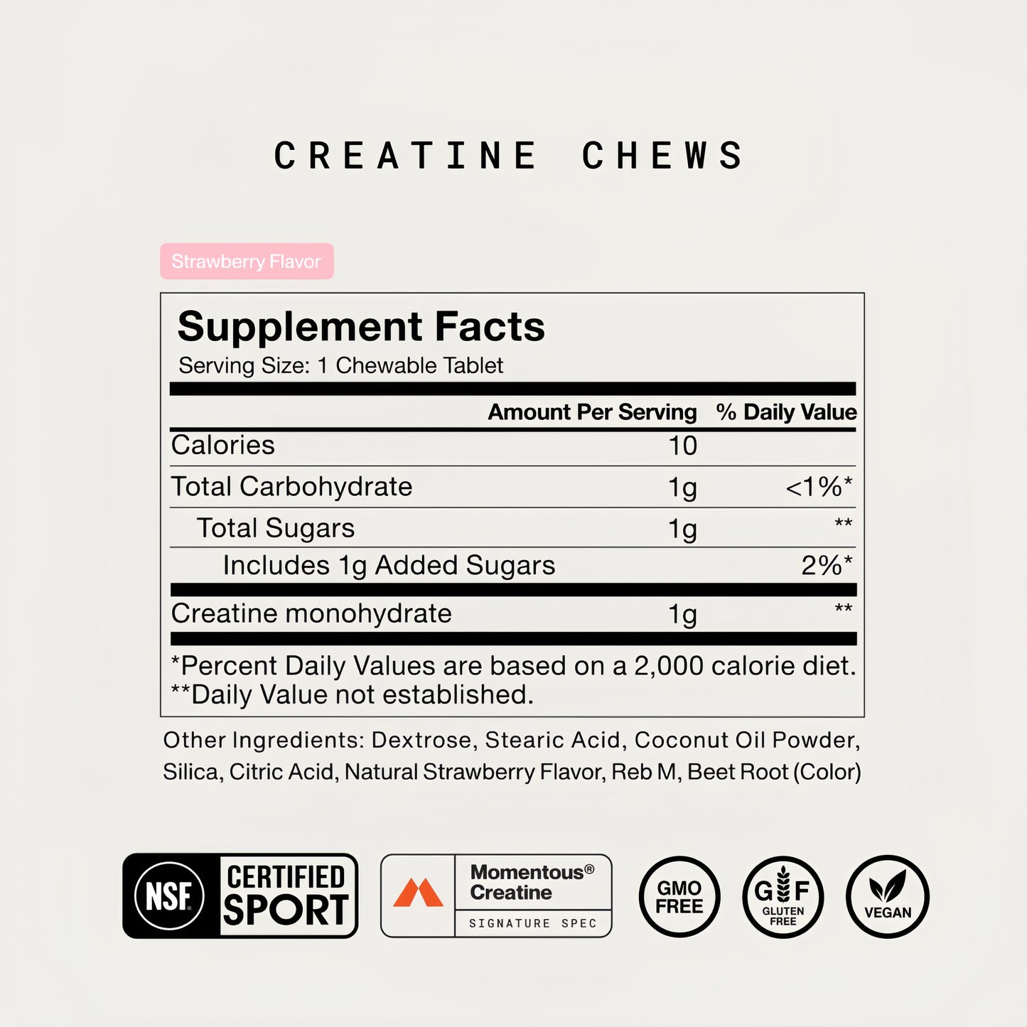 Creatine Chews 150-Count