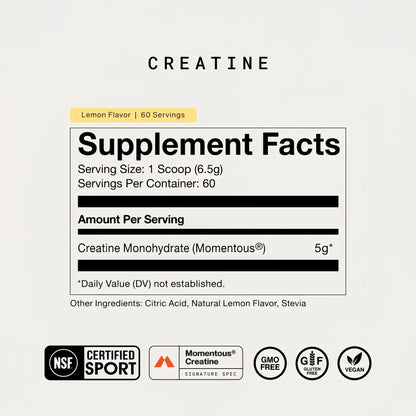 Creatine - 90/60 Servings